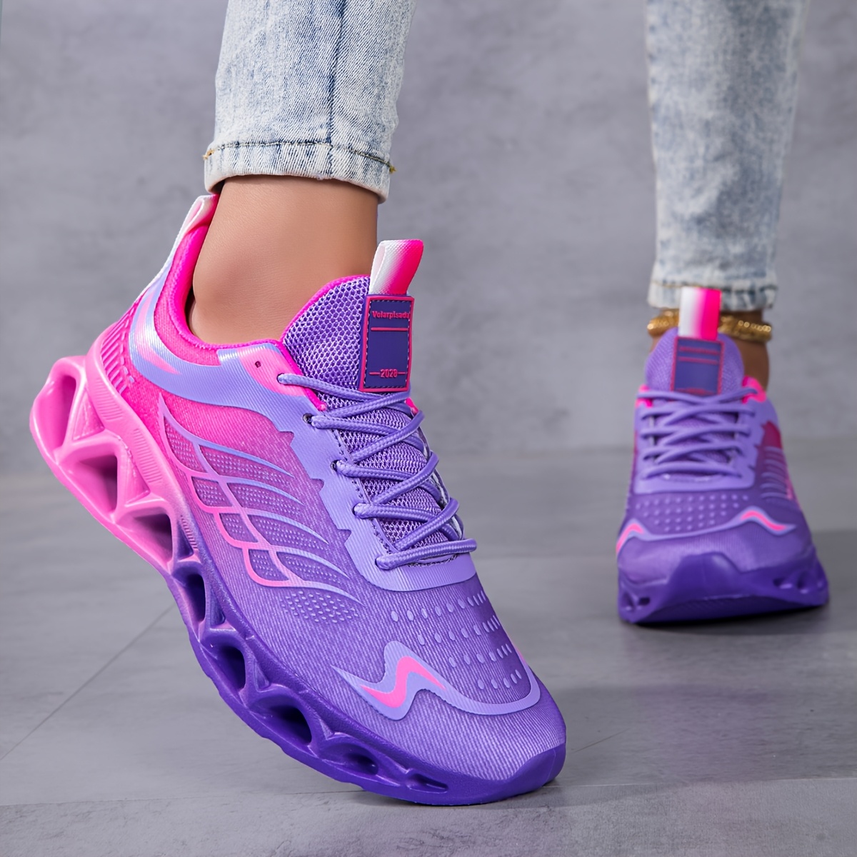 TEMU Women's Sneakers, Trendy And Versatile Women's Casual Shoes, Summer Mesh Breathable Lightweight Road Running Shoes, Gym Cross-training Shoes,