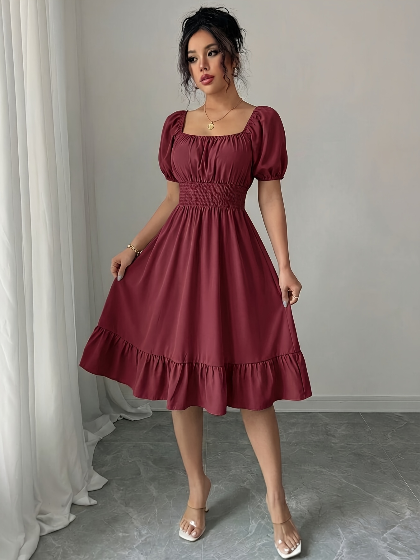 what is a halter neck dress Black Halter Neck A-line Dress