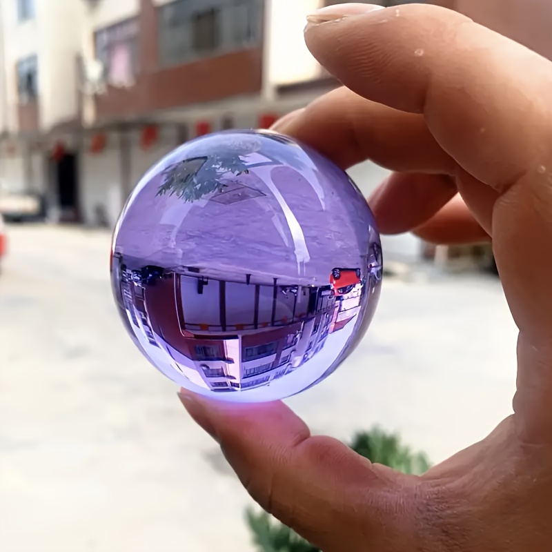 

Handcrafted Glass Crystal Ball - Decor For , Photography | Indoor/outdoor Display | Ideal For Christmas, Halloween, Thanksgiving, Valentine's, Day | No Power Needed, Decor, Room Decor