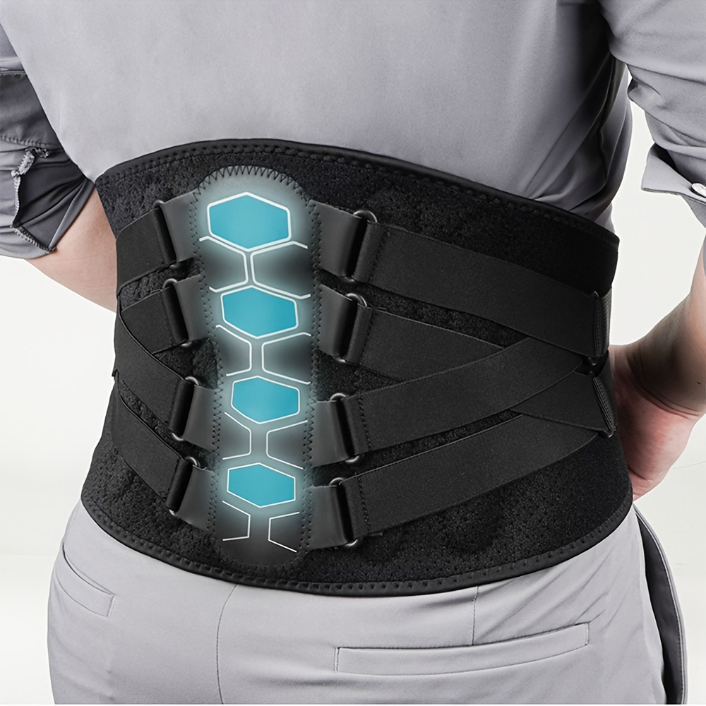 Lumbar Support Back Brace | Pulley System Adjust | Soft (men/women)
