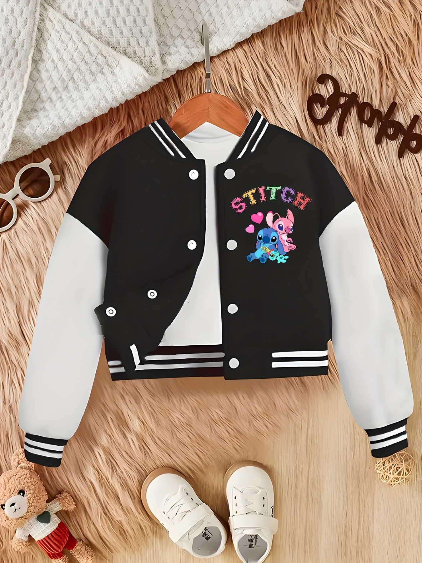 girls baseball jacket school uniform Temu Philippines