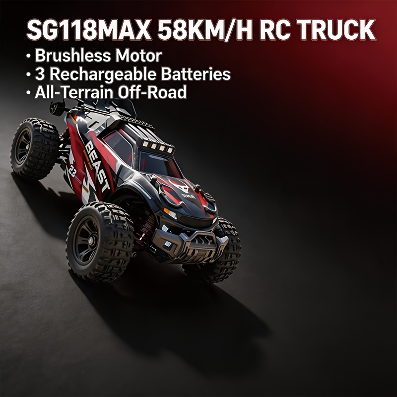 (not A Toy, For Professional Players/collectors / Sports Competition) Flagship Model Top Configuration Brushless Motor Remote Control Car/off-road Vehicle, Up To 58 Kilometers