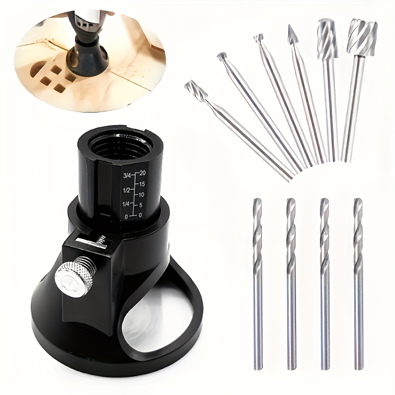 11pcs high speed precision electric drill engraver set durable grinder additions with versatile drill bits for effortless rotary tool projects