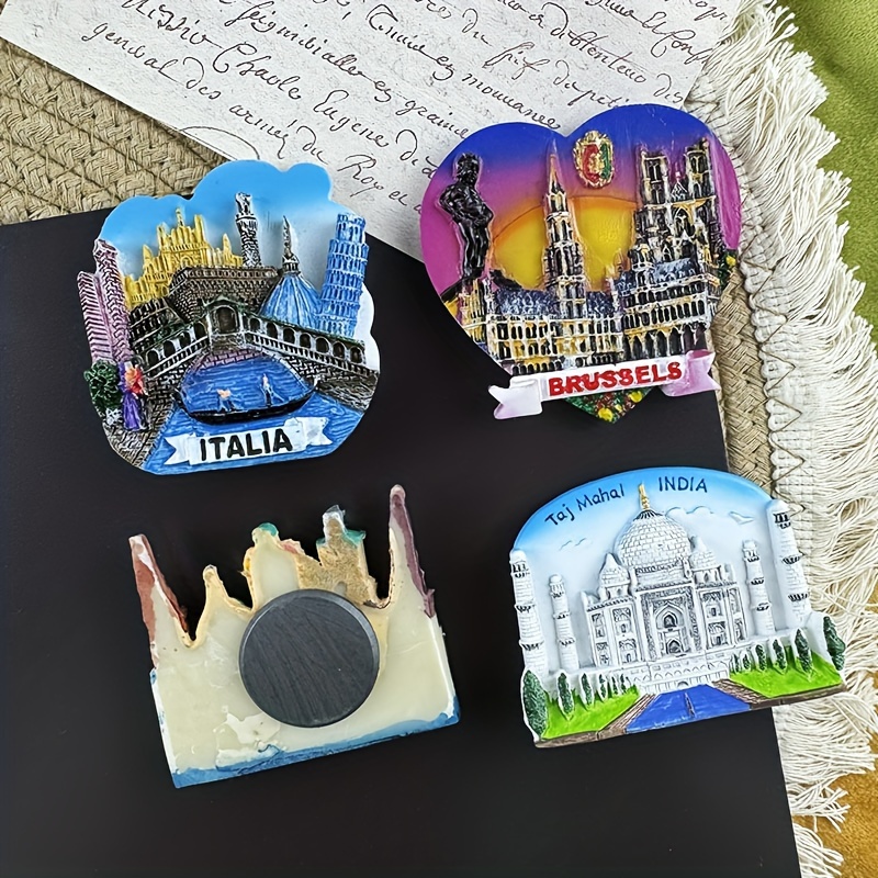 Magneti per Frigorifero del Nepal e Katmandu, Souvenir Turistici del Bhutan e Pakistan, Adesivi Magnetici Decorativi per Frigorifero di Lumbini, Durbar ed Everest  15