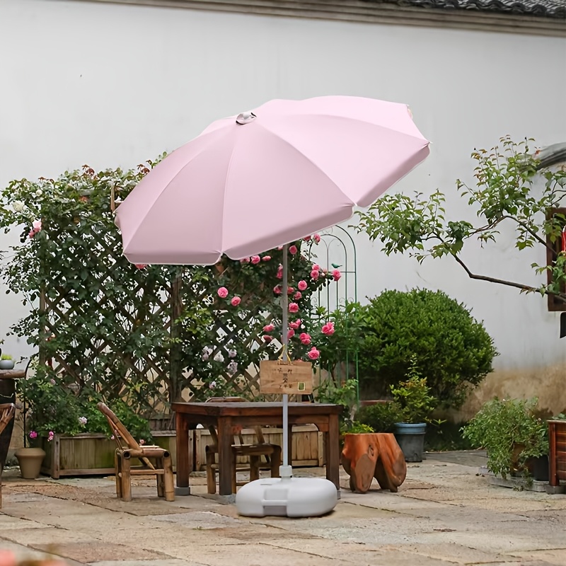 large patio umbrella clearance GDPFN 15FT with Base Included, Outdoor Deck Standing Umbrella with Crank Handle, Double-Side Rectangular Pool Umbrella for Outside, Market, Patio, Beige : Patio, Lawn & Garden Color:Matte Metallic Sepia Umbrella surface size matrix_id_13818 JONATHAN Y 9-ft Aluminum