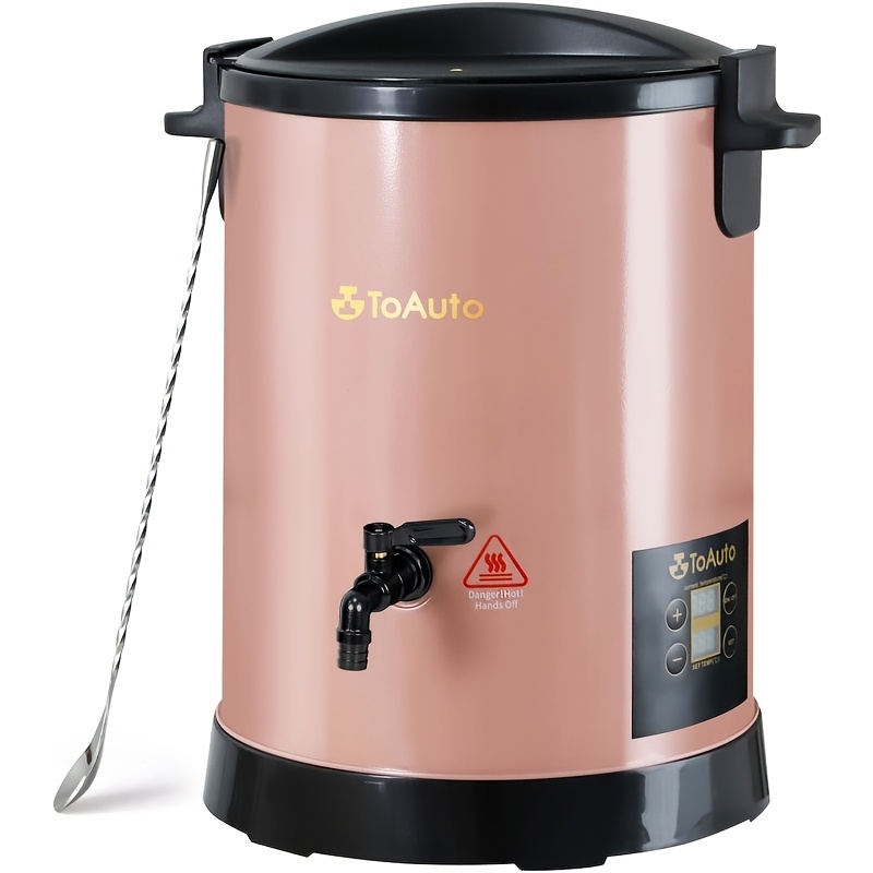 Toauto 12lbs Melter For Candle Making, Spout Large Electric Wax , Wax Melter With Accurate Temperature Control Panel, No Clogging For Production Soap Candle - 1100w