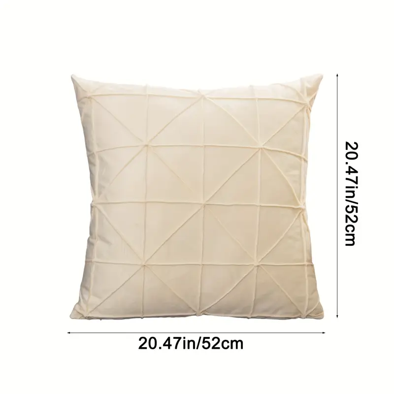 1pc extra large decorative throw pillow dual sided beige burgundy teal or deep tones soft plush cushion for sofa bed office home decor polyester pillowcase insert included ideal housewarming gift bedroom textured striped design bohemian style hand wash only interior designers Product details 0