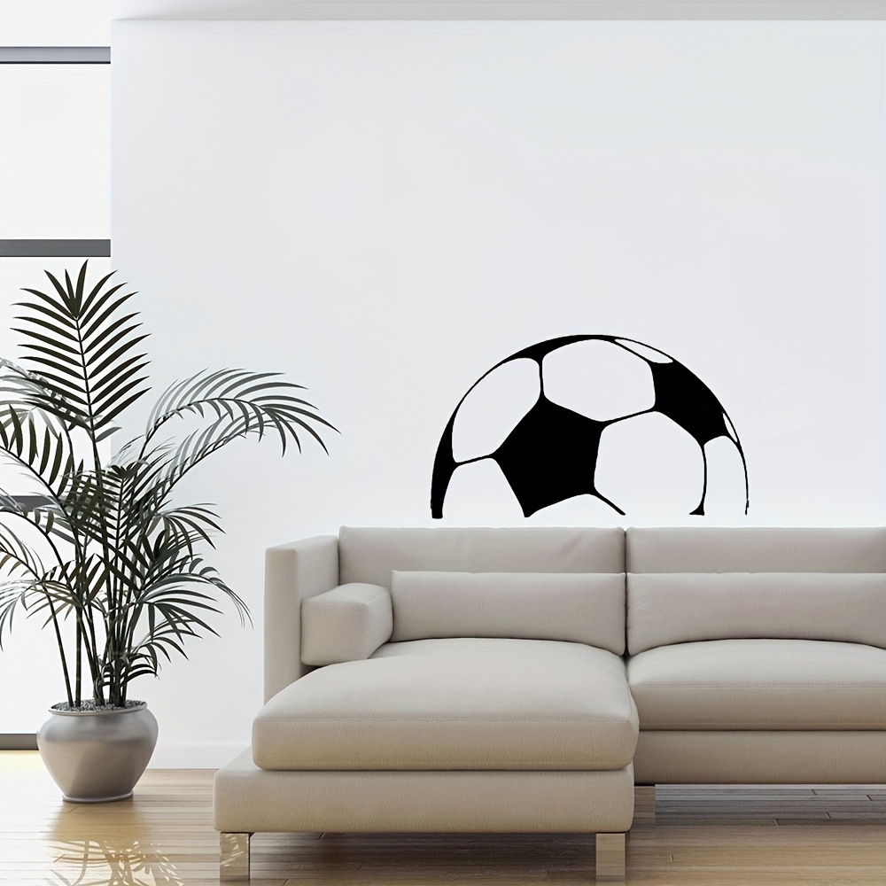 Vinyl Wall Decals For Boys' Bedrooms Featuring Football Designs, Perfect For Decorating Sports-themed Walls
