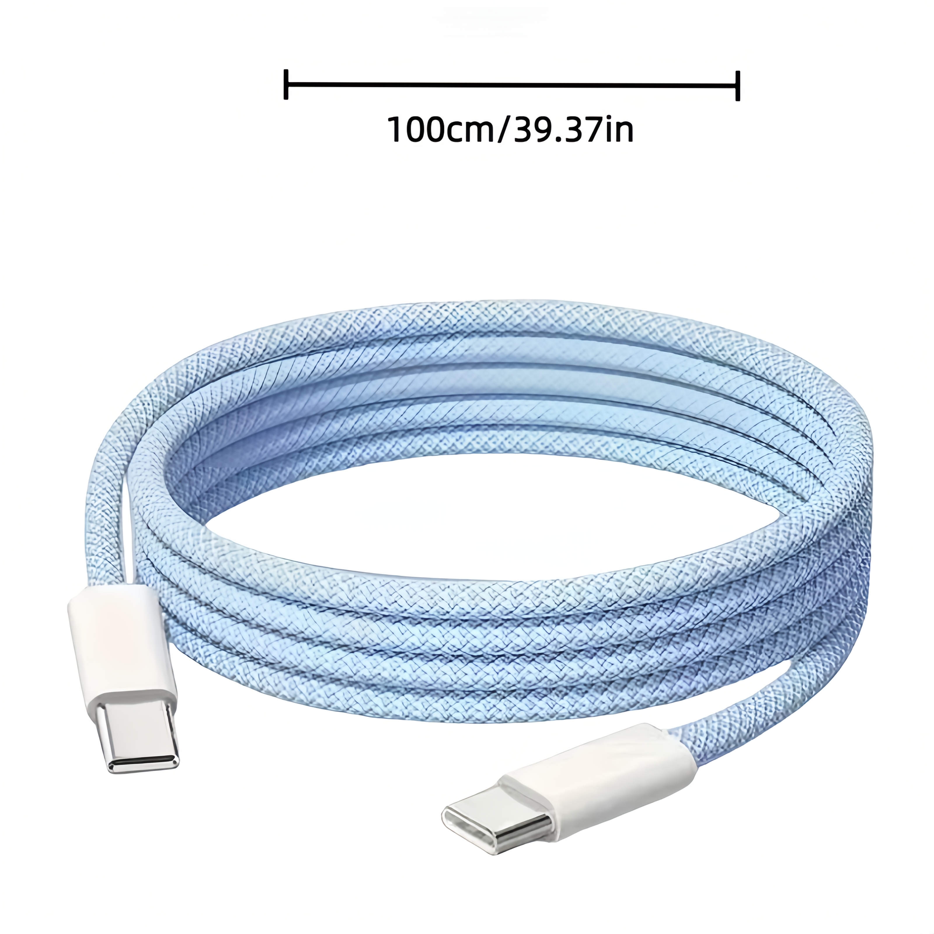 Accesorii Telefoane - Cablu USB-C la USB-C pentru Încărcare Rapidă, Fast Charge, Transfer Date