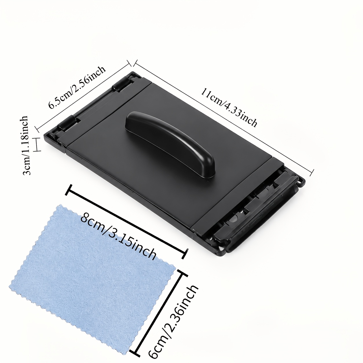 TEMU 2pcs Set (1pc Guitar String Cleaning Tool And 1pc Cleaning Cloth) Guitar String Cleaning Tool - Suitable For Acoustic, Electric Guitar, Ukulele,