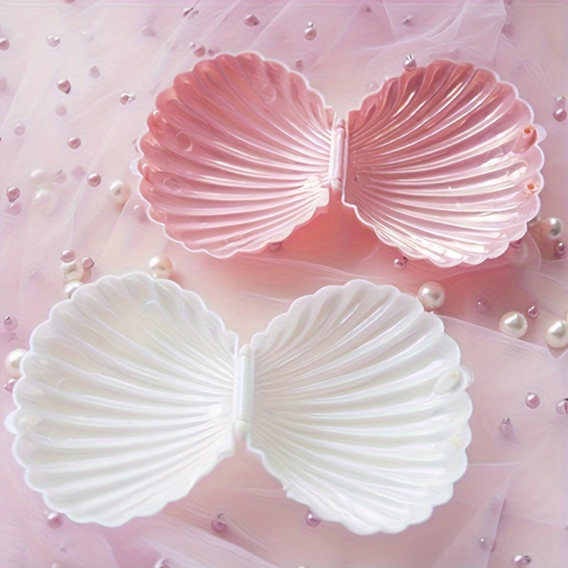 Shell Shaped Treasure Box Jewelry Box Lid Food Packaging Box Temu