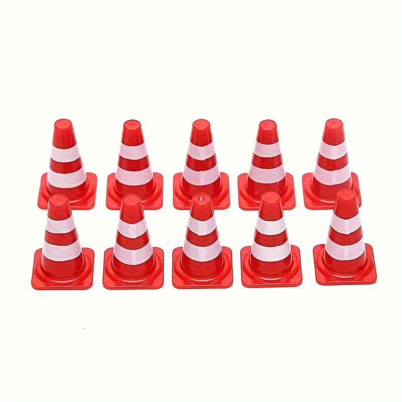 

10pcs, Plastic Traffic For , Decorations, And , Fun Small , Suitable For