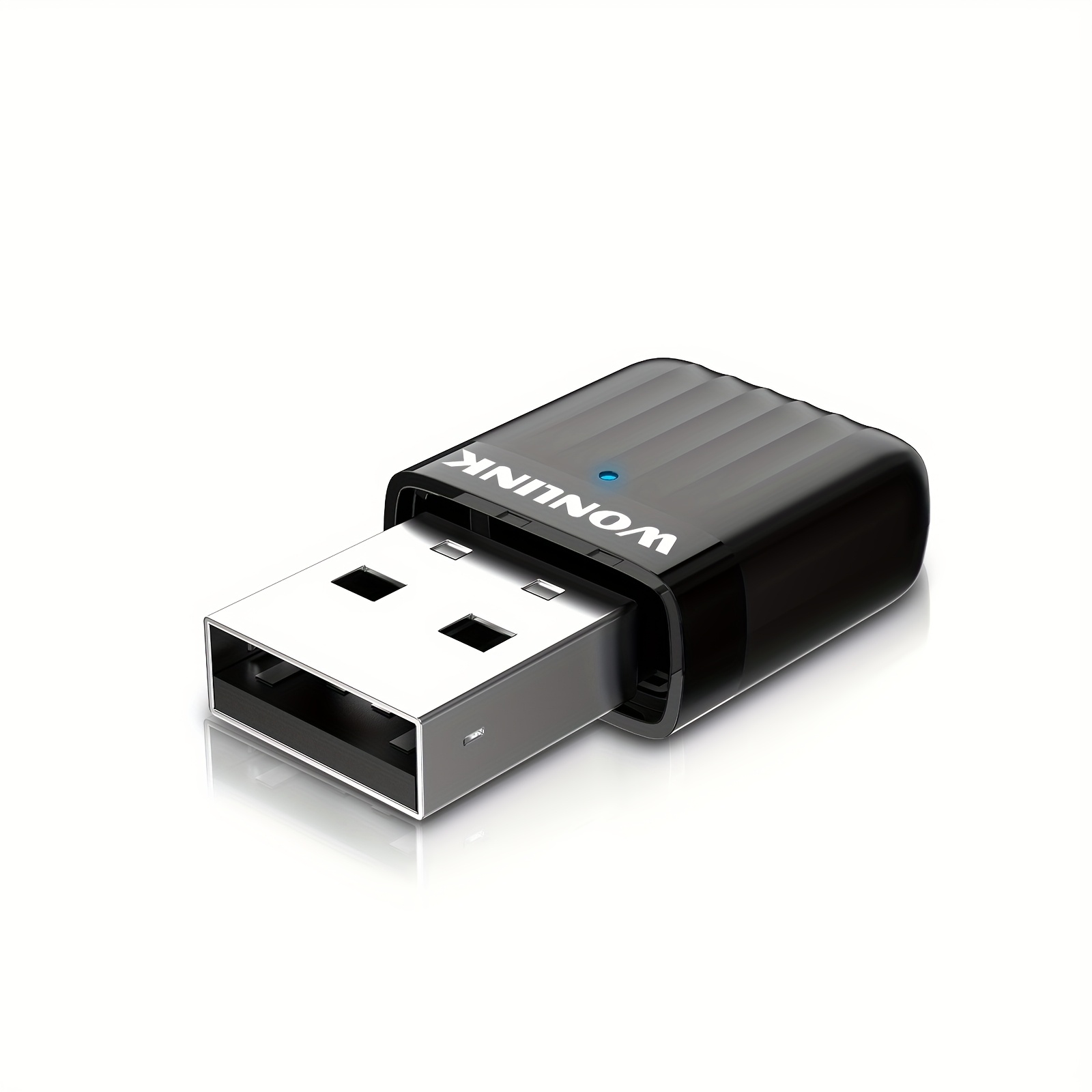 Wonlink AX900 WiFi 6 Adaptateur sans fil avec double bande 2,4G/5GHz, 900Mbps sans fil, sécurité WPA3, WiFi et dongle sans fil alimentés par USB, compatible avec Windows 10/11, pour la maison/bureau/Internet des choses (IoT) - Pas besoin d'alimentation externe, adaptateur WiFi pour PC, réseau de bureau, design élégant, connectivité haute vitesse, utilisateurs de la maison intelligente, Internet à domicile, design compact, connectivité fiable, travailleurs à distance