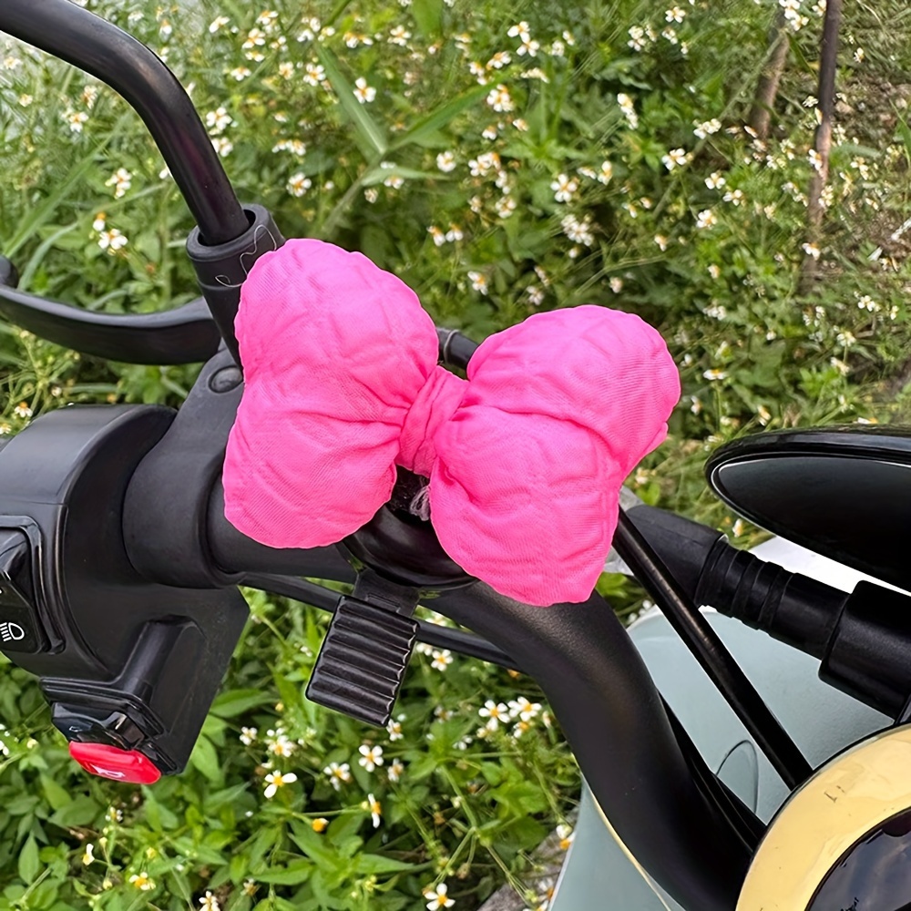 

Bowknot Bike Bell, Bicycle Bell For Most Bikes, Also Fit Balance Bike And Scooter, Cycling Accessory