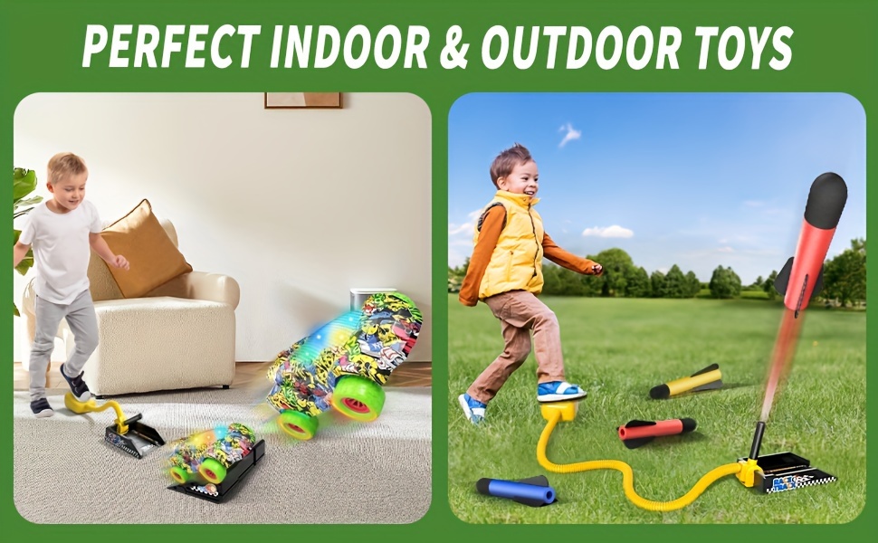 foam rocket car launcher outdoor outside toys kids boys Temu