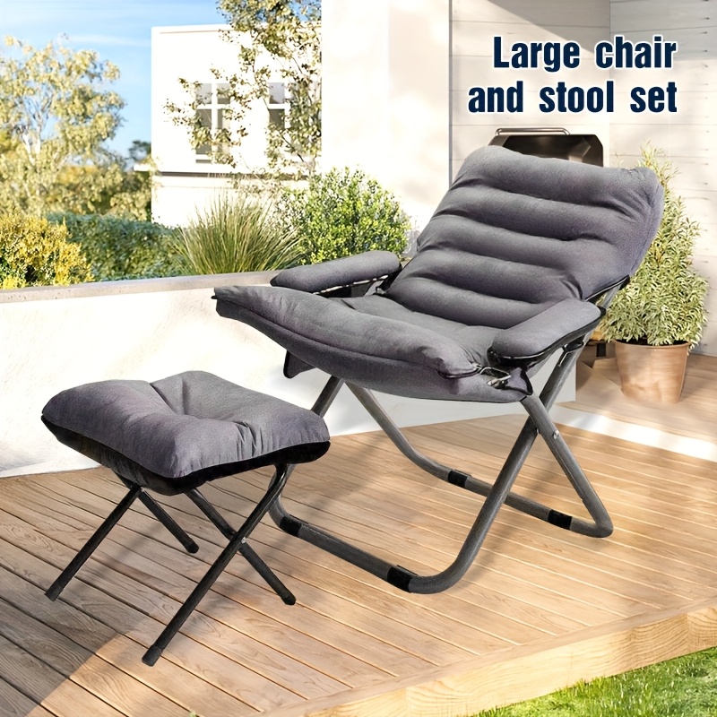 foldable lounge chair sold on Temu United States