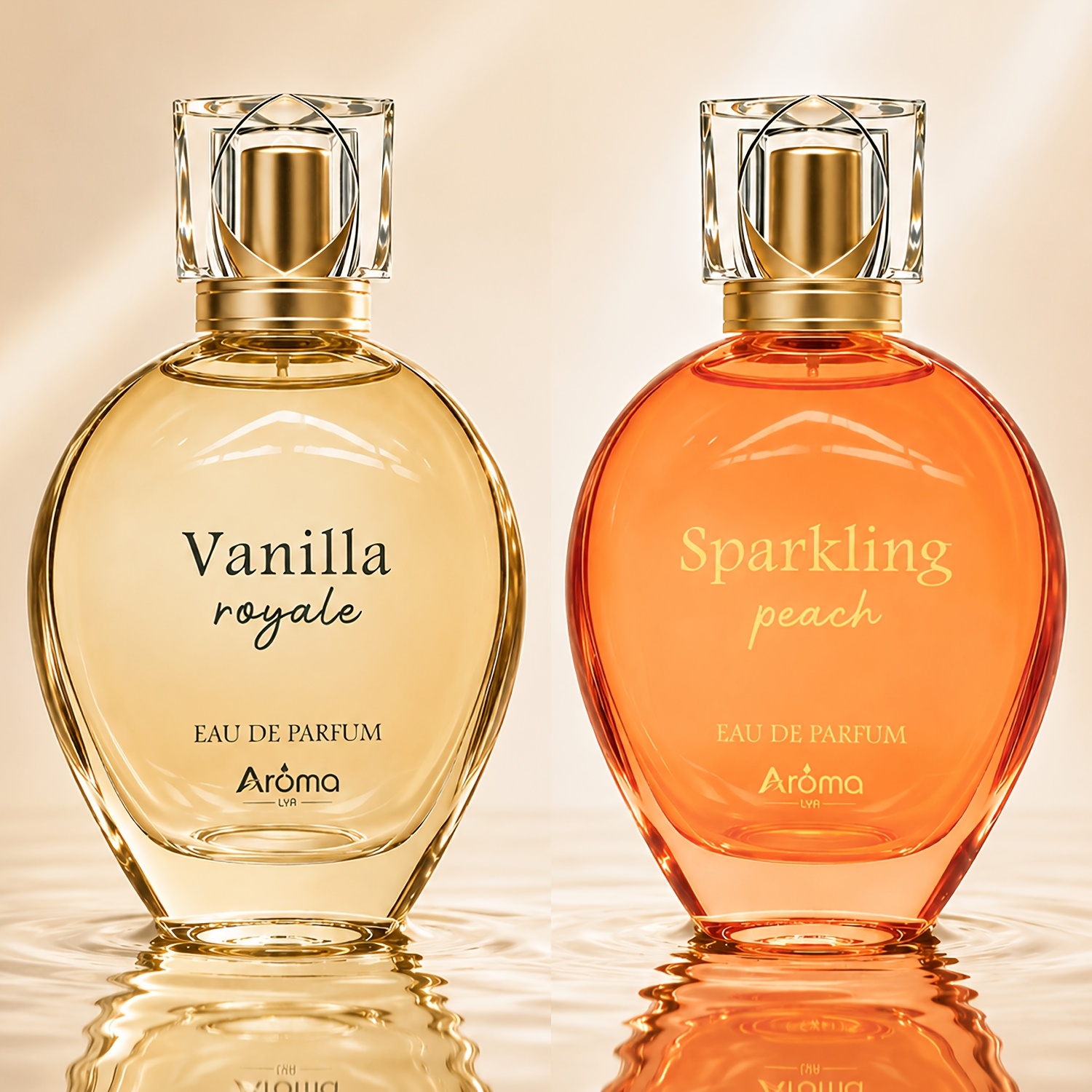 TEMU 2pcs X 3.38oz Women's Perfume Set | Sparkling Peach & That Fragrances, Fruity With Peach, Vanilla, Honey & Amber, Long-lasting Eau De Parfum For