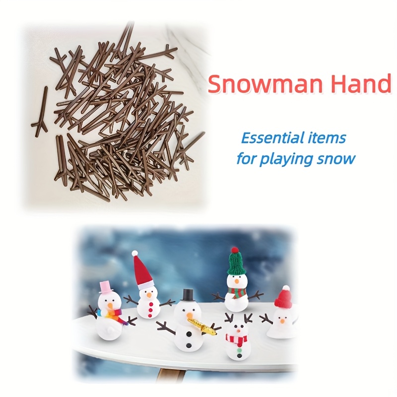 

30pcs Snowman Building Kit - Essential For Diy Winter Outdoor Parties, Includes & Accessories, Christmas, New Year's & Party Decorations, Winter, New Year