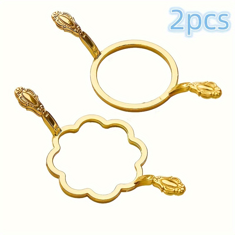 Elegant Stamp Molds Set | Intricate Round & Flower Designs, Perfect For Wedding Invitations, Party Invites, And Gift Envelopes