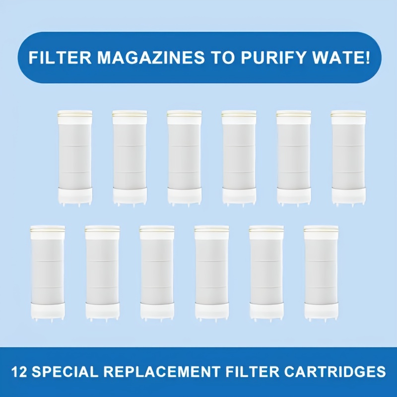Image of Prague Shower Head Replacement Core: Water Filter For Shower Heads, Clean Spray Nozzle Refill, Water Filtration, Bathroom Accessory, , , Durable Filter Core, Washable Material, , Bathroom Upgrade