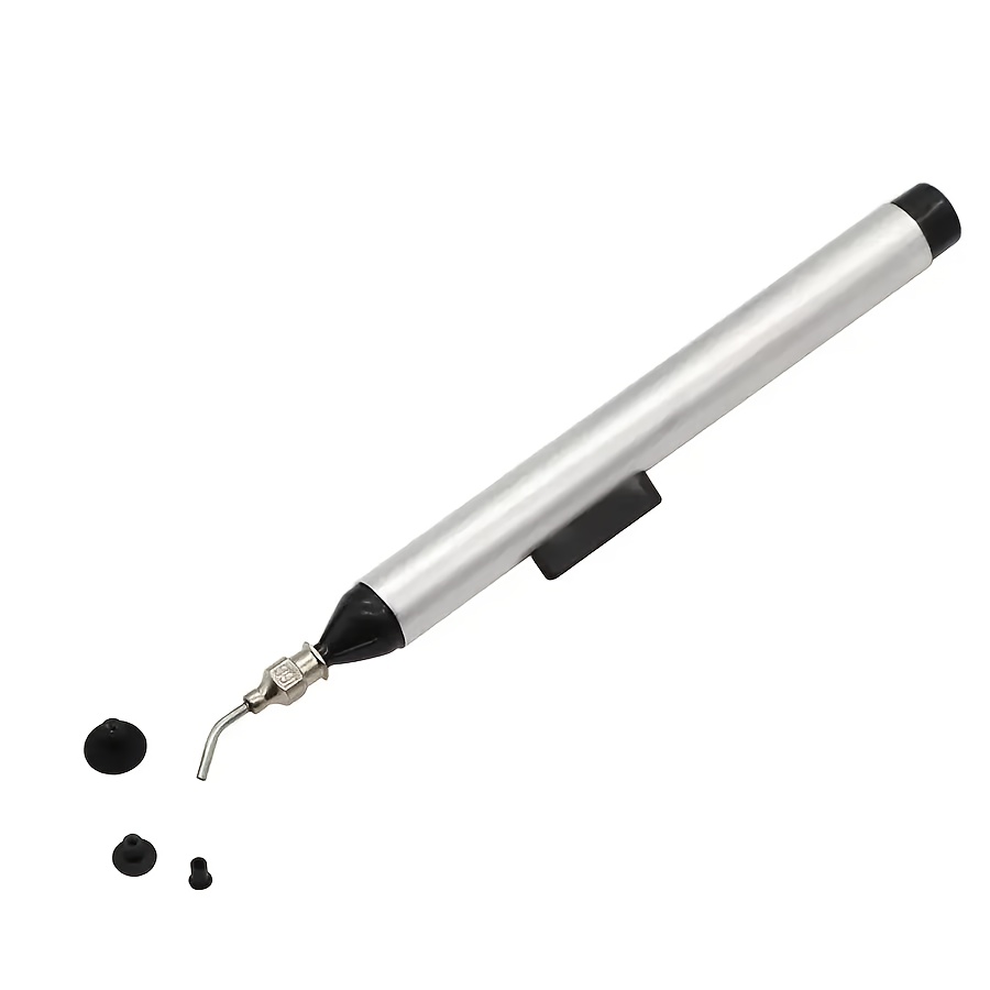 Phone Repair Tool Manual Vacuum Sucking Pencil With 3 Type Of Sucktion Head Smd Ic Pick Tool