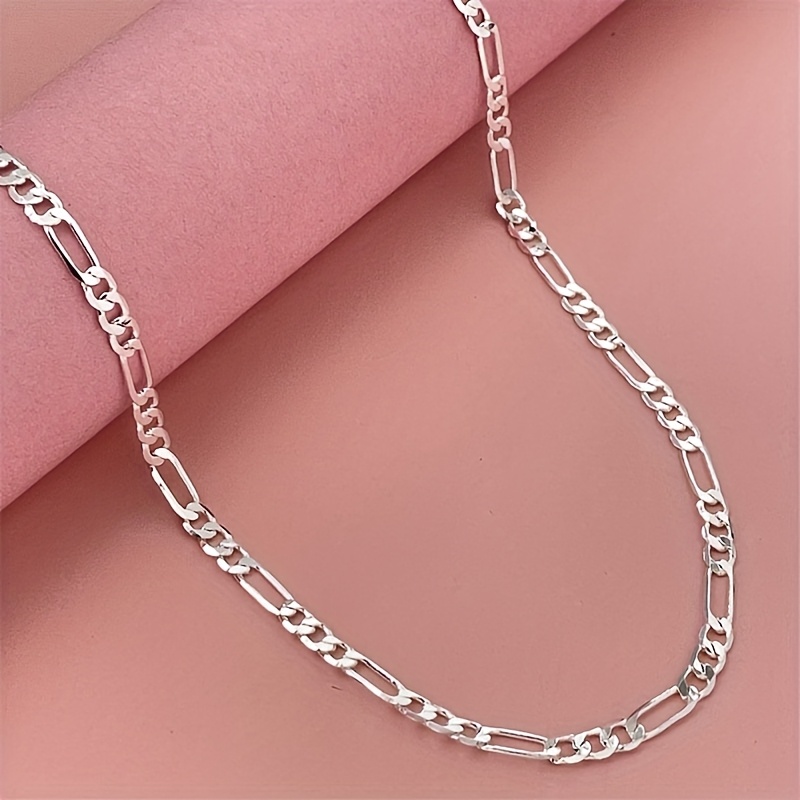 TEMU 1pc Men's Necklace, Cuban Chain, Valentine's Day, Y2k, Jewelry, Necklace, Women's Jewelry, Men's Jewelry, Women's Additions, Chain, Unisex