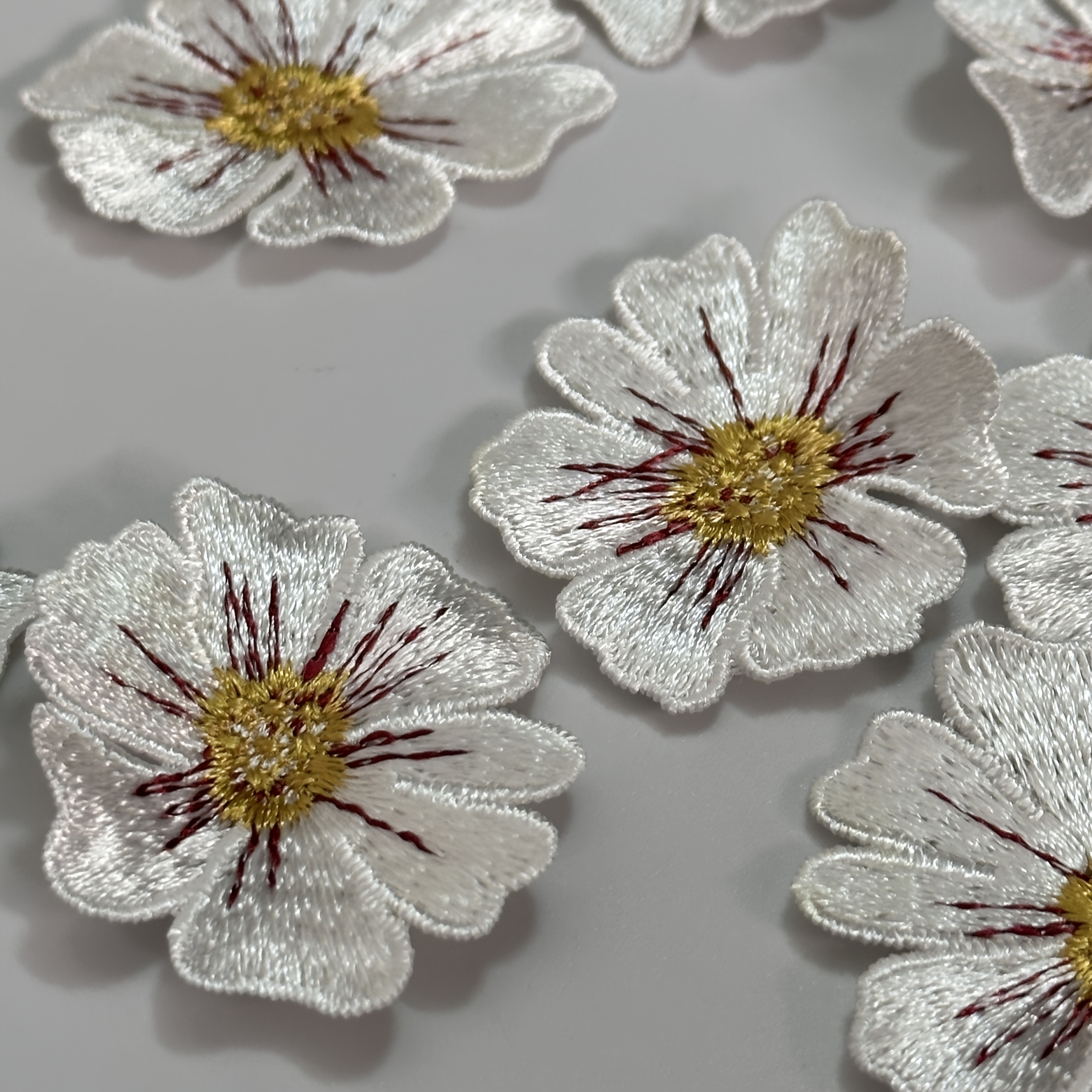 5pcs Lace Embroidered Patches for Clothing