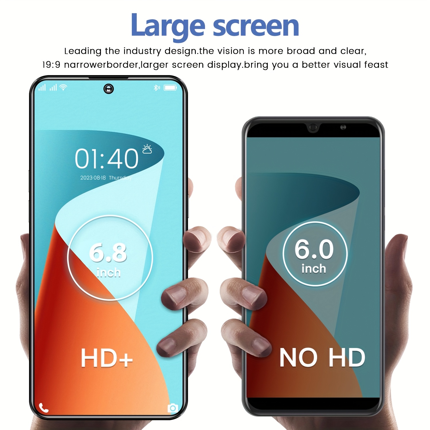 Global Unlocking 8GB+128GB Smartphone, with Android 13 System, 6.8-inch Display, Dual Card Slots, Double Explicit, Includes Stylus Pen, 5800mAh Battery, 26MP+46MP Camer