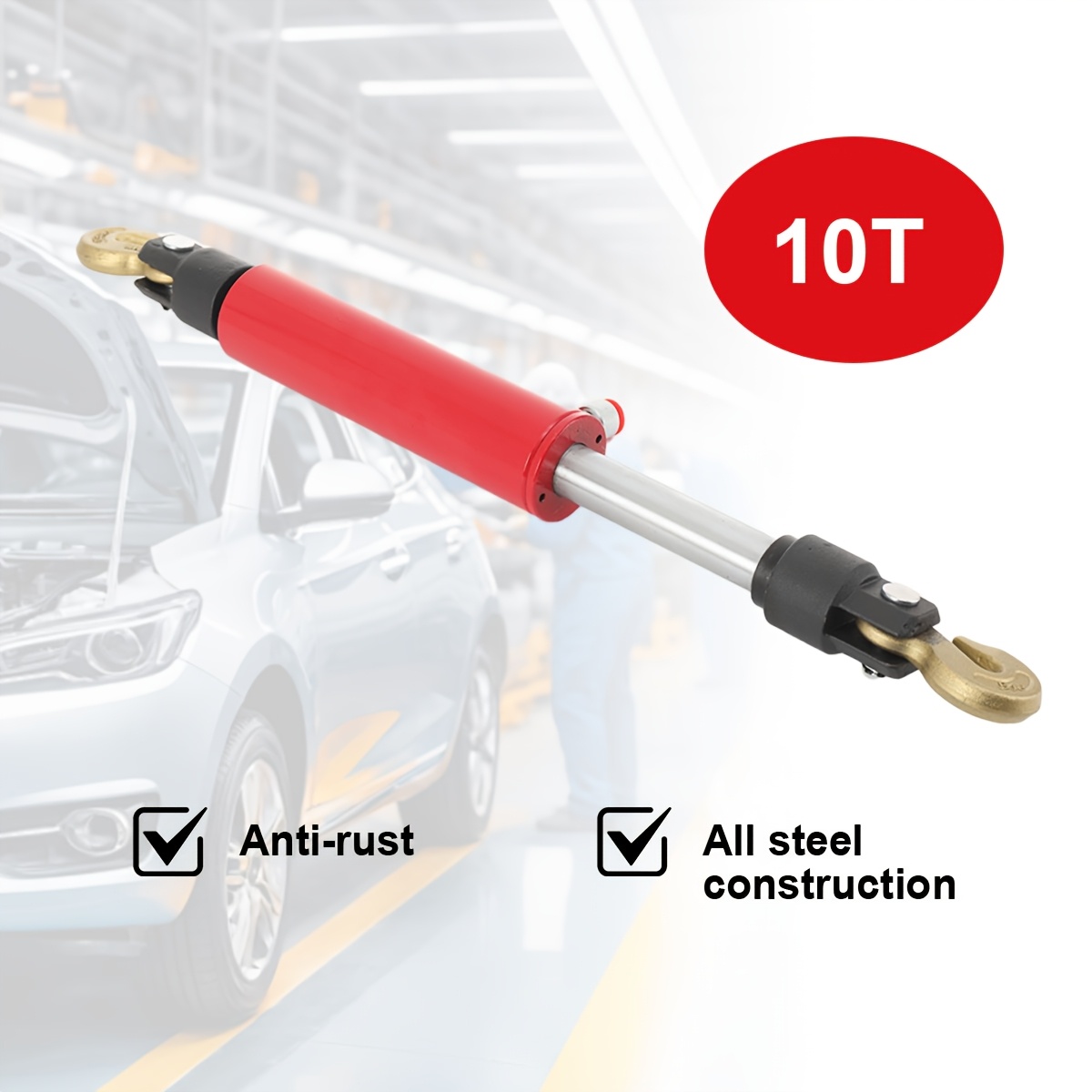 10 TON Hydraulic Pull Back RAM for Portable Power Tool