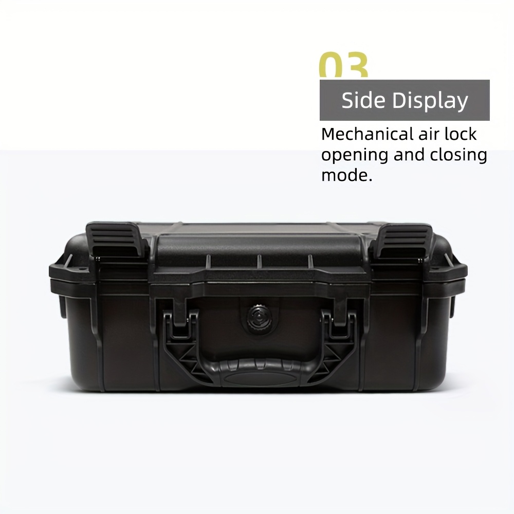 dji flip   combo storage case high quality portable carrying bag with shoulder strap protective handbag for dji rc 2 n3 accessories black pp material   storage solution organized storage explosionproof case details 9