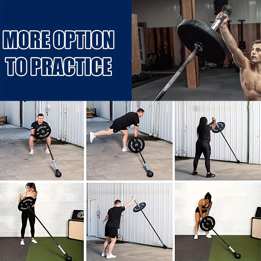 Turn Any Surface Landmine Shape Attachment - 1pc for Barbell, Fits 2inch/5cm Bars - Exercise Press, Row, Spin, Squats