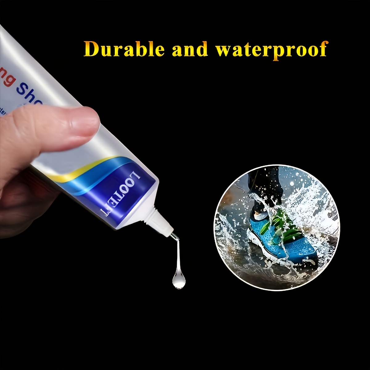 2pcs/3pcs 60ml Shoe Repair Adhesive - Specialized Shoe Glue, Waterproof Universal Strong Resin Soft Glue for Shoe Sole Repair, All-Purpose Adhesive for Leather Shoes, Sneakers, and Footwear Repair - Powerful Flexible Shoe Mending Glue