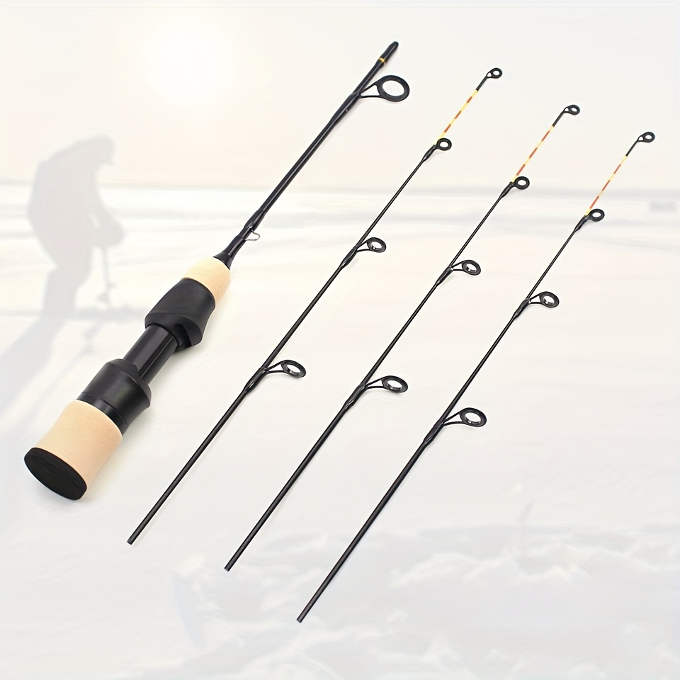 

Portable Winter Fishing Rod Ice Fishing Rod 55 Cm 3 Rod Tips With Different Tones To Fishing Rod Can Be Put In A Backpack Fishing Rod Ultra Short Ultra Light Fishing Rod