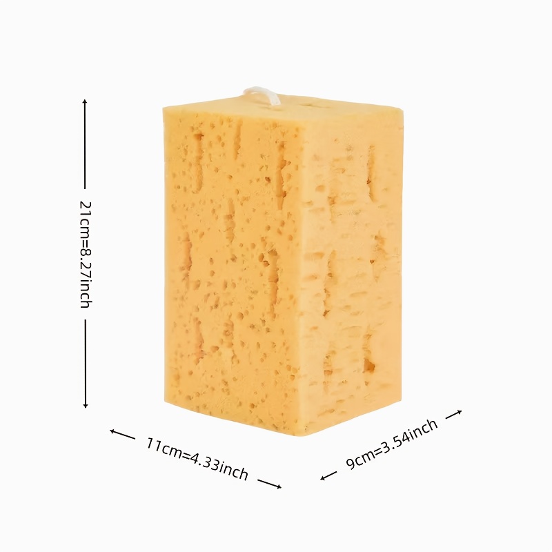 Extra Large Thickened Car Wash Sponge - Professional Design, Effortless Stain Removal With One-squeeze Release. Or Lint – Essential Auto Detailing Tool