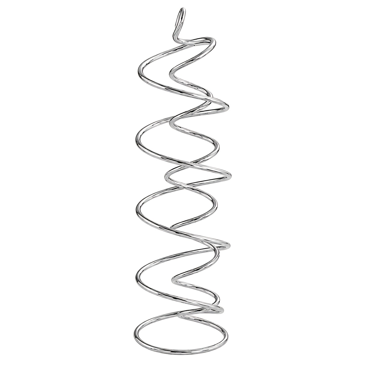 TEMU Metal Spiral Wind Chime Hook - 3d Spiral Hook For Crystal Suncatchers And Dreamcatchers, -free Hanging Accessory, Suitable For Diy Home And
