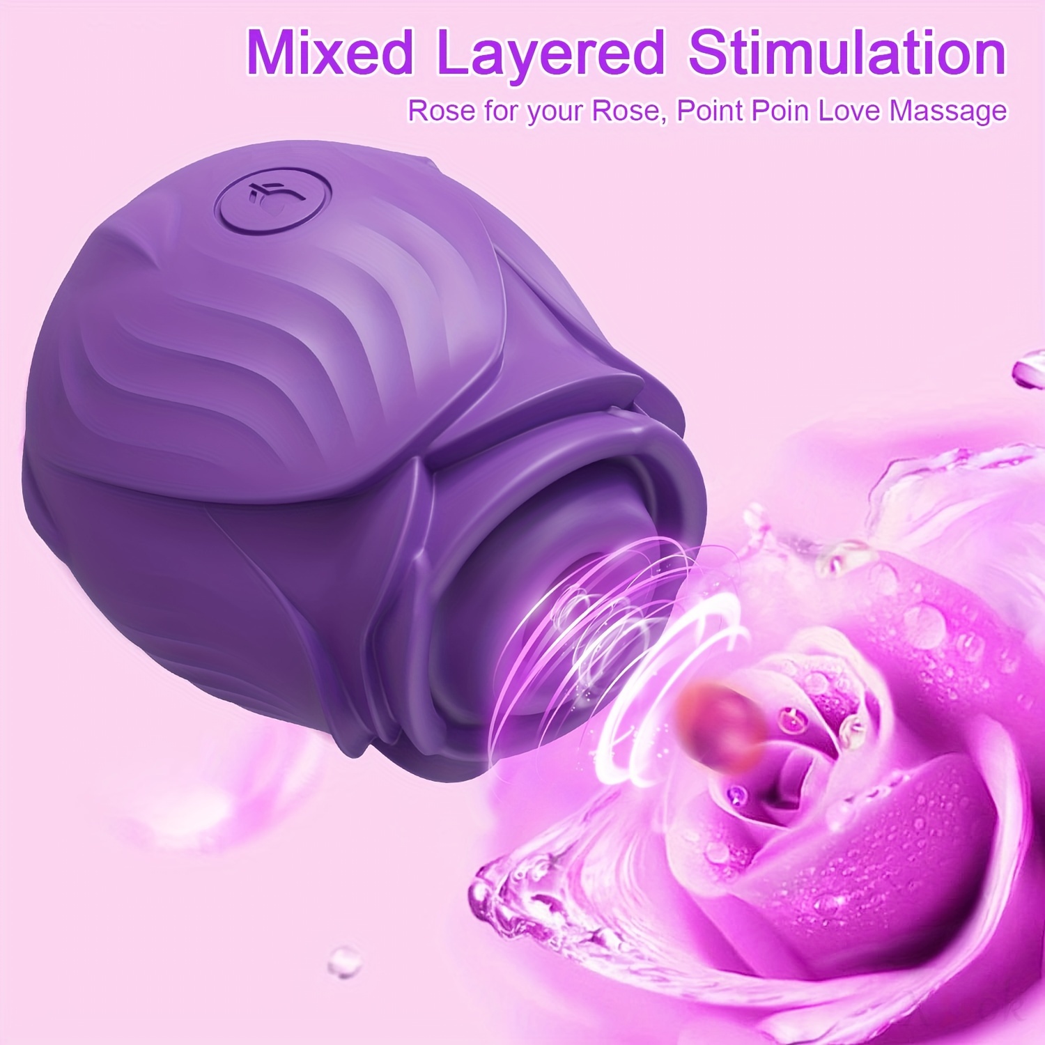 rose sucking vibrating toy adult products female