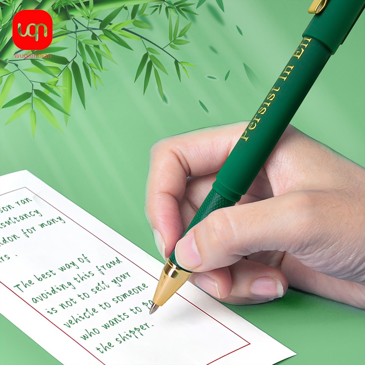 Gullor Pluma 3021 Clip Oculto Plumín De Oro Con La Caja De La Pluma - Rojo