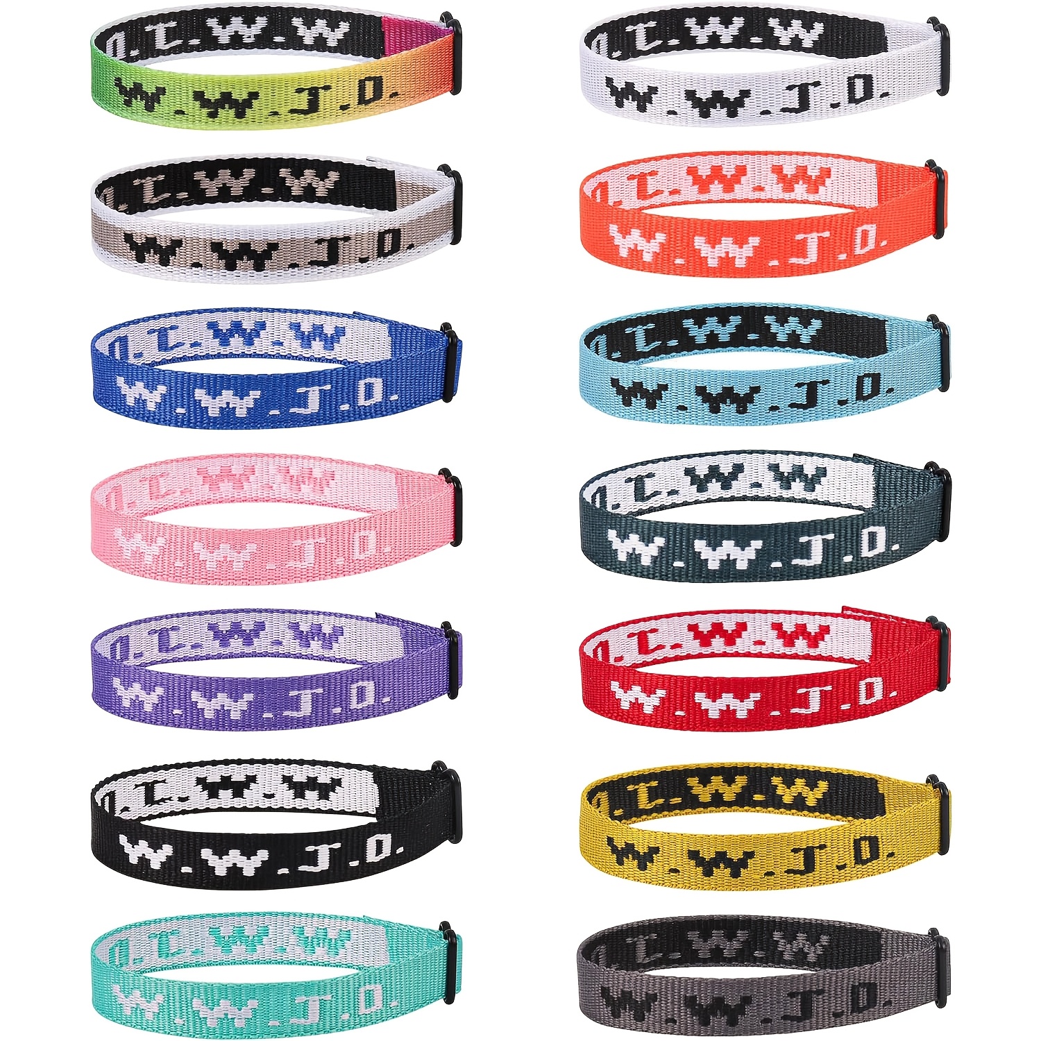 wwjd bracelets sold on Temu United States