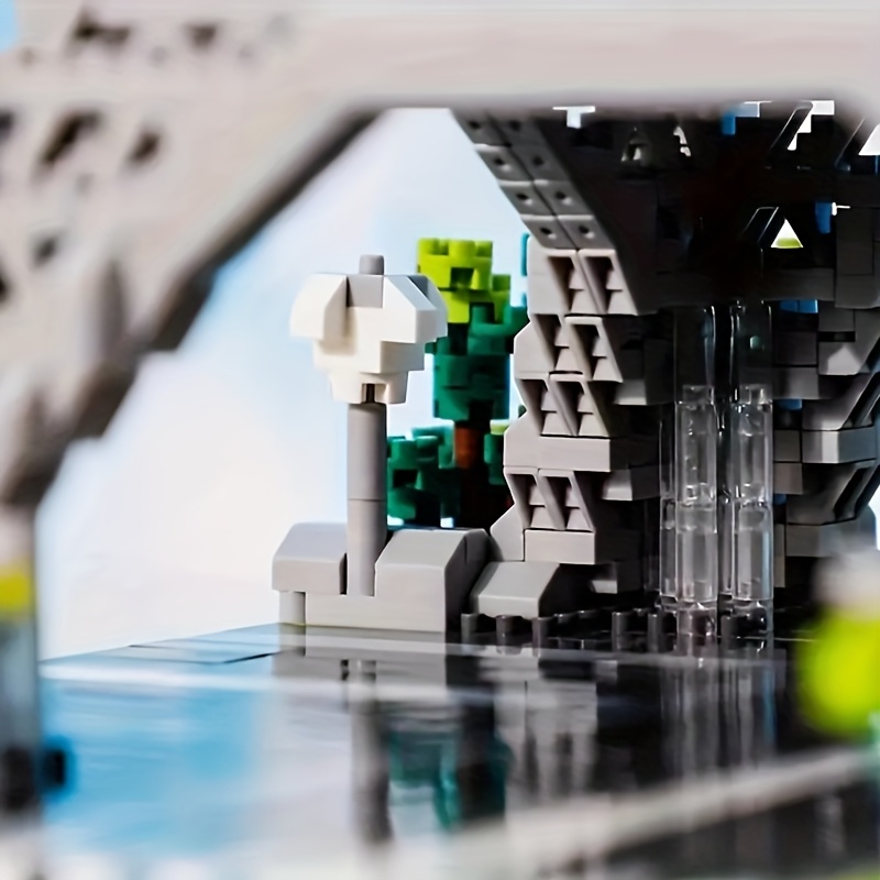 Paris Eiffel Tower Building Block Set - An Educational Toy for Exploring World Architecture!3D Three-dimensional Puzzle Halloween/Christmas Gift