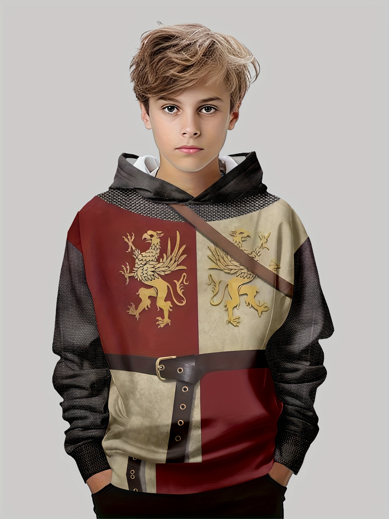 knight hoodie sold on Temu United States