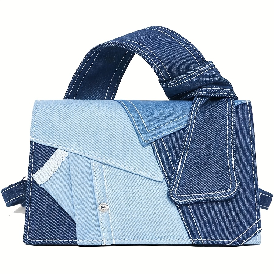 TEMU Discount - Tote Bag, Magnetic Tote Bag, Two-color Cross Body Bag, Polyester Lining, Adjustable Shoulder Strap, Cross Body Or , Suitable For