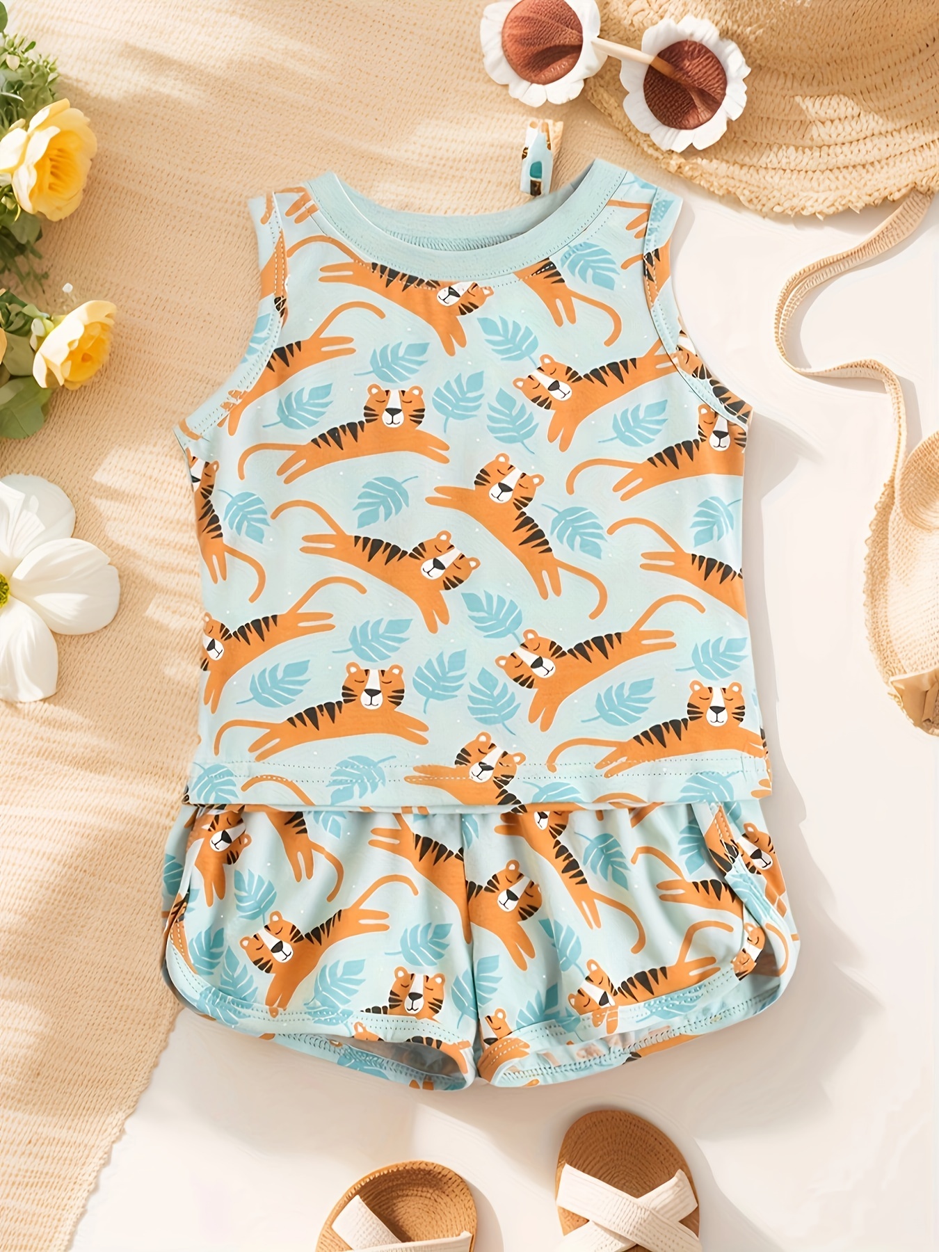 Baby's balls Print Summer Outfit Short Sleeve Bodysuit - Temu