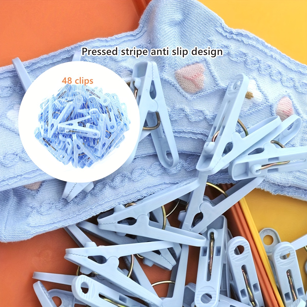 

50pcs Clothespins, Plastic Clothespins, Bag Sealing , , Small Towel , Small Plastic , , Clothes