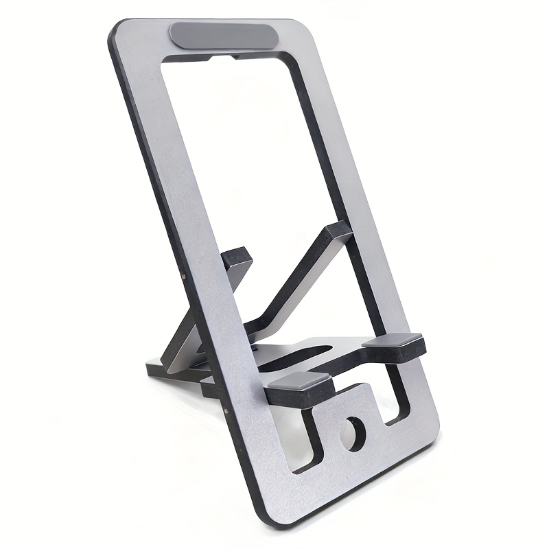 E-shop Aluminium Legierung Kartenhalter Universal für alle Handys, Tablets, Smartphones, tragbare, verstellbare, einfache und bequeme Handyhalterung