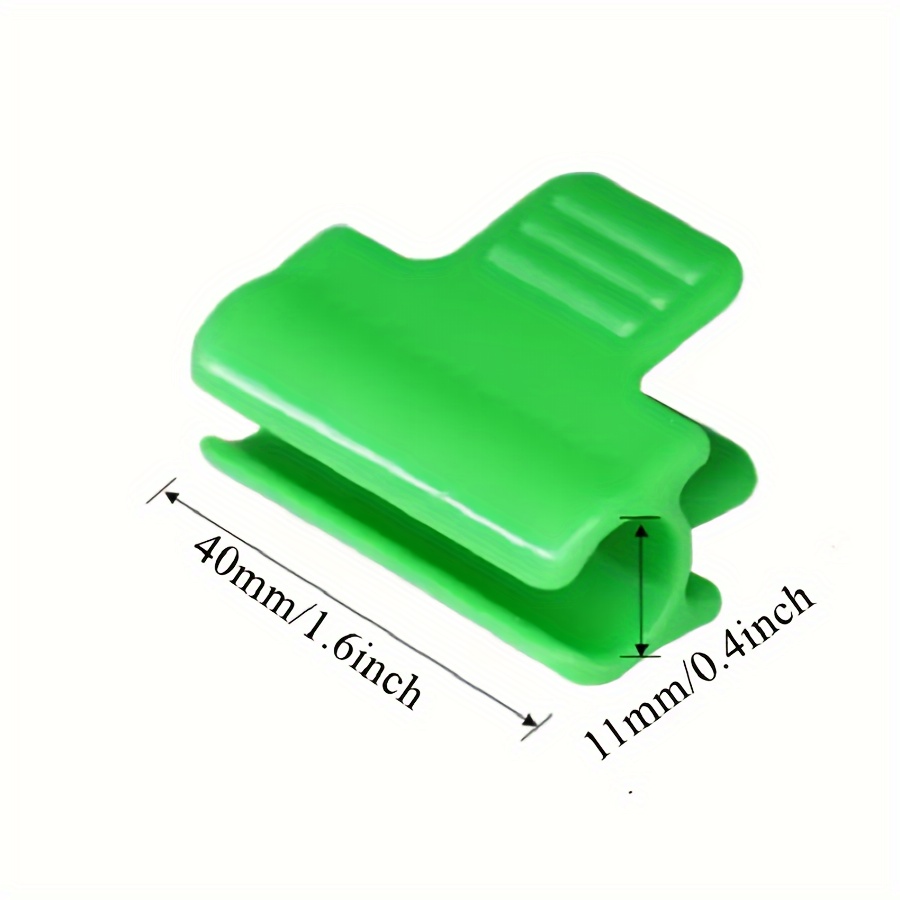 30pcs Greenhouse Plastic Clips Greenhouse Film Pressing Film Clip Sunshade Net Clip Film Clip Garden Net Clip Gardening Additions