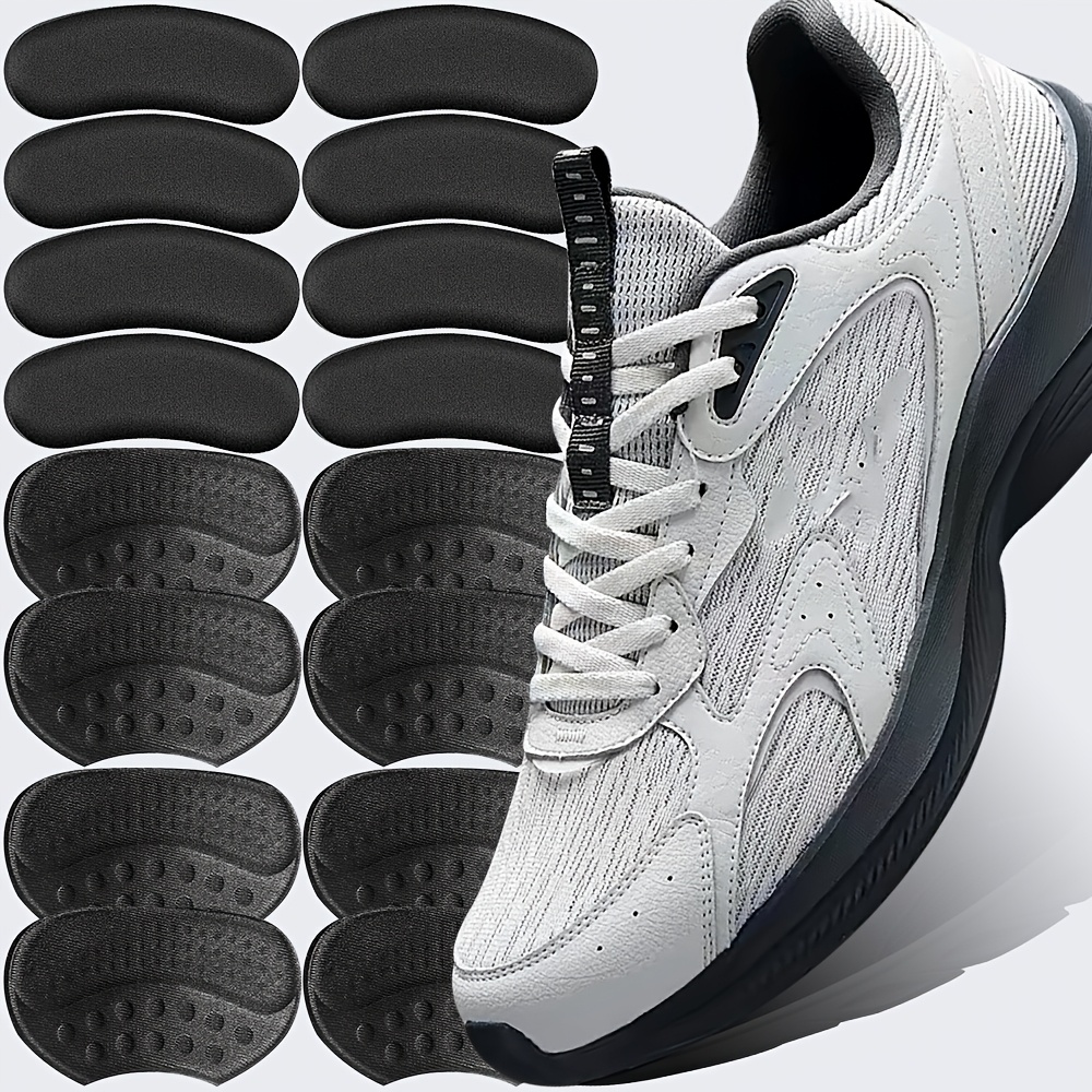 TEMU 16pcs Suitable For Men's Casual Shoes/ Shoes And Sneakers, -of-foot Cushions, Self-adhesive Heel Anti-blister Pads, Breathable Sweat-wicking