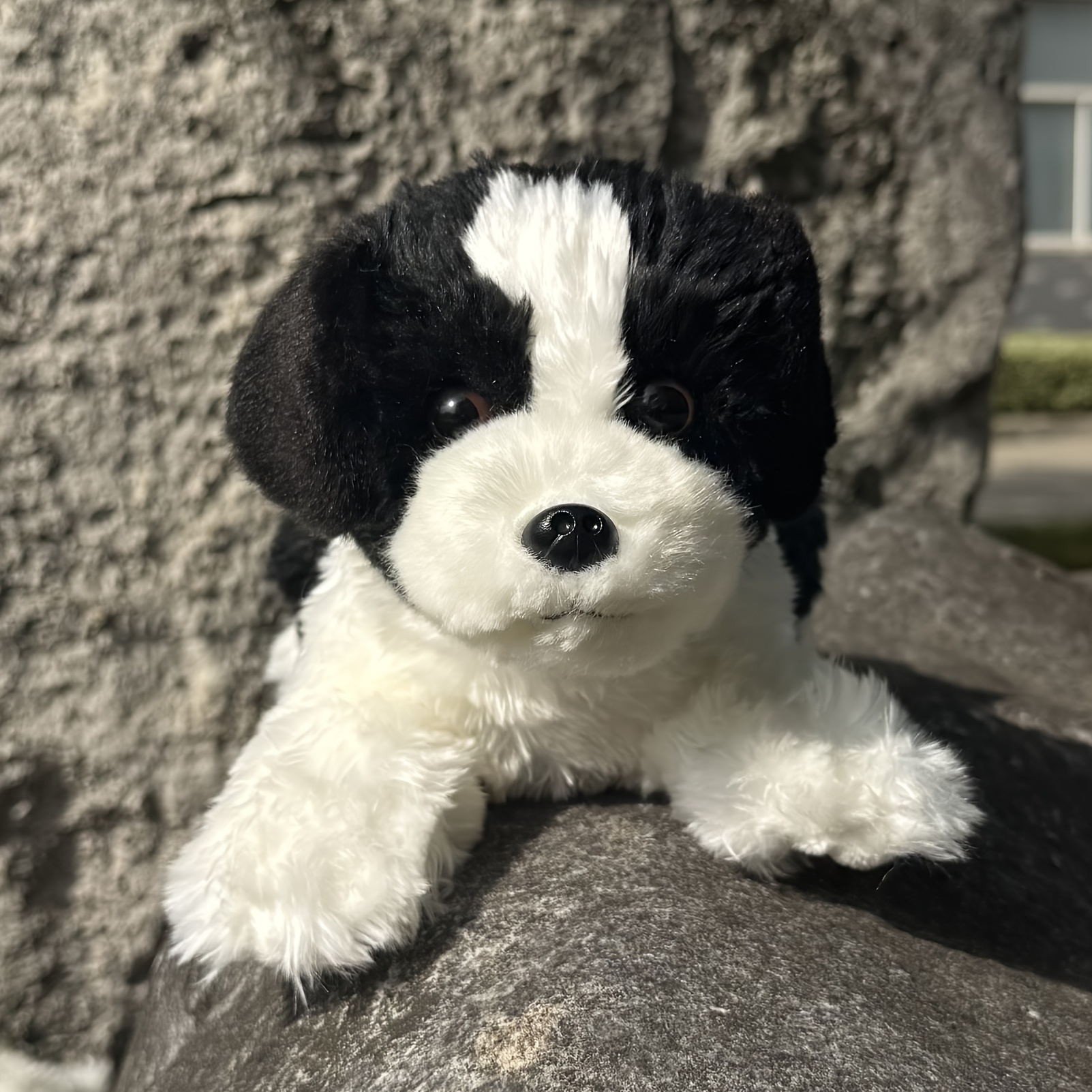 juguete peluche ultra realista collie animal peluche Temu Mexico
