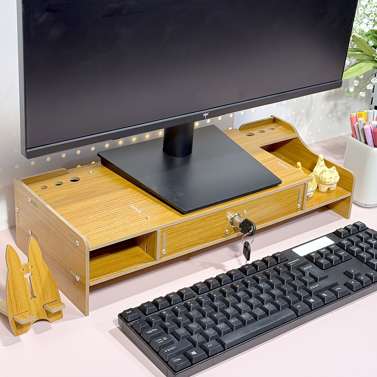 desk monitor riser sold on Temu Australia