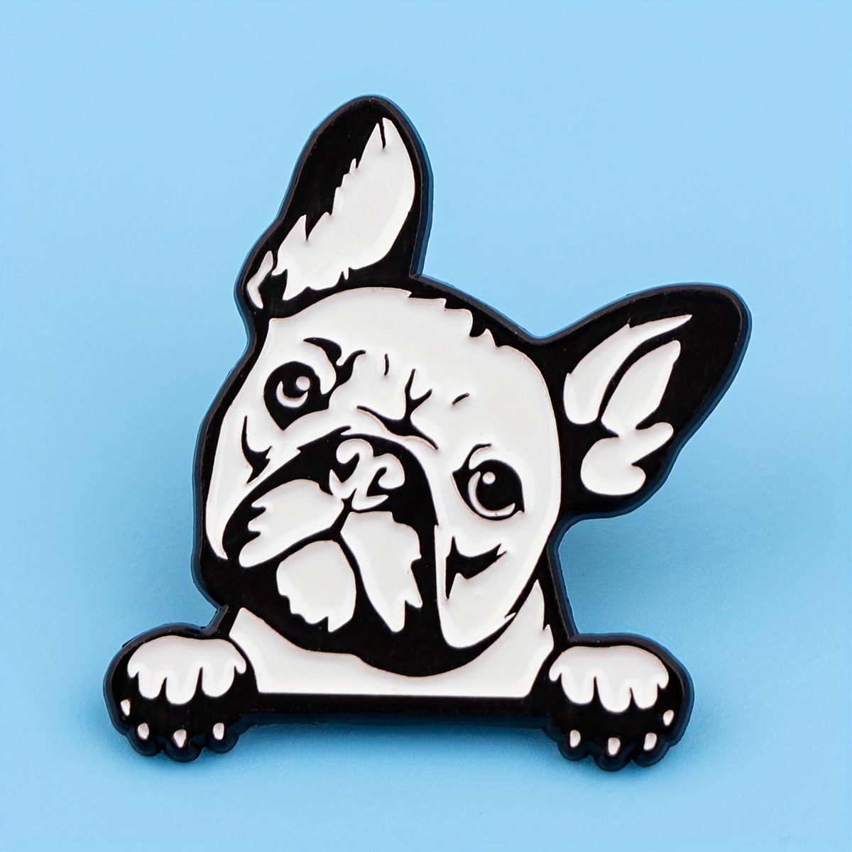 Cute Bulldog Cartoon Lapel Pins Enamel Pin For Backpacks Briefcase Badges Brooch For Clothes Accessories Fashion Gifts 1pc