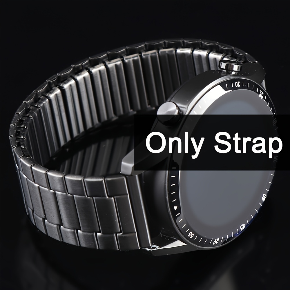 22mm Elastic Stainless Steel Strap Suitable For Gt4 46mm, Xiaomi S4 S3 S2 S1 47mm Strap, Compatible With Jiaming Watch And Galaxy Watch3 45mm And Galaxy Watch Active2 44mm